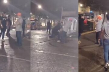 Taquero golpea a cliente por no pagar y lo deja inconsciente