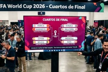 Quedan definidos los cuartos de final del Mundial 2026