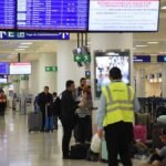 Turistas internacionales aéreos caen por sexto mes consecutivo 