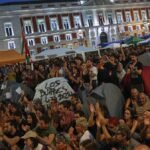 Cientos de personas acampan en Madrid contra la crisis de la vivienda