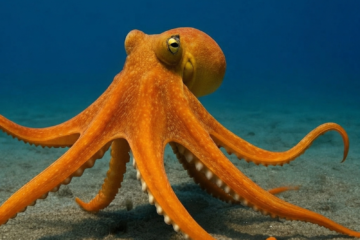 Video viral: pescador intenta quitarse un pulpo gigante de la cara